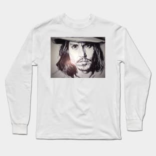 Johnny Depp Long Sleeve T-Shirt